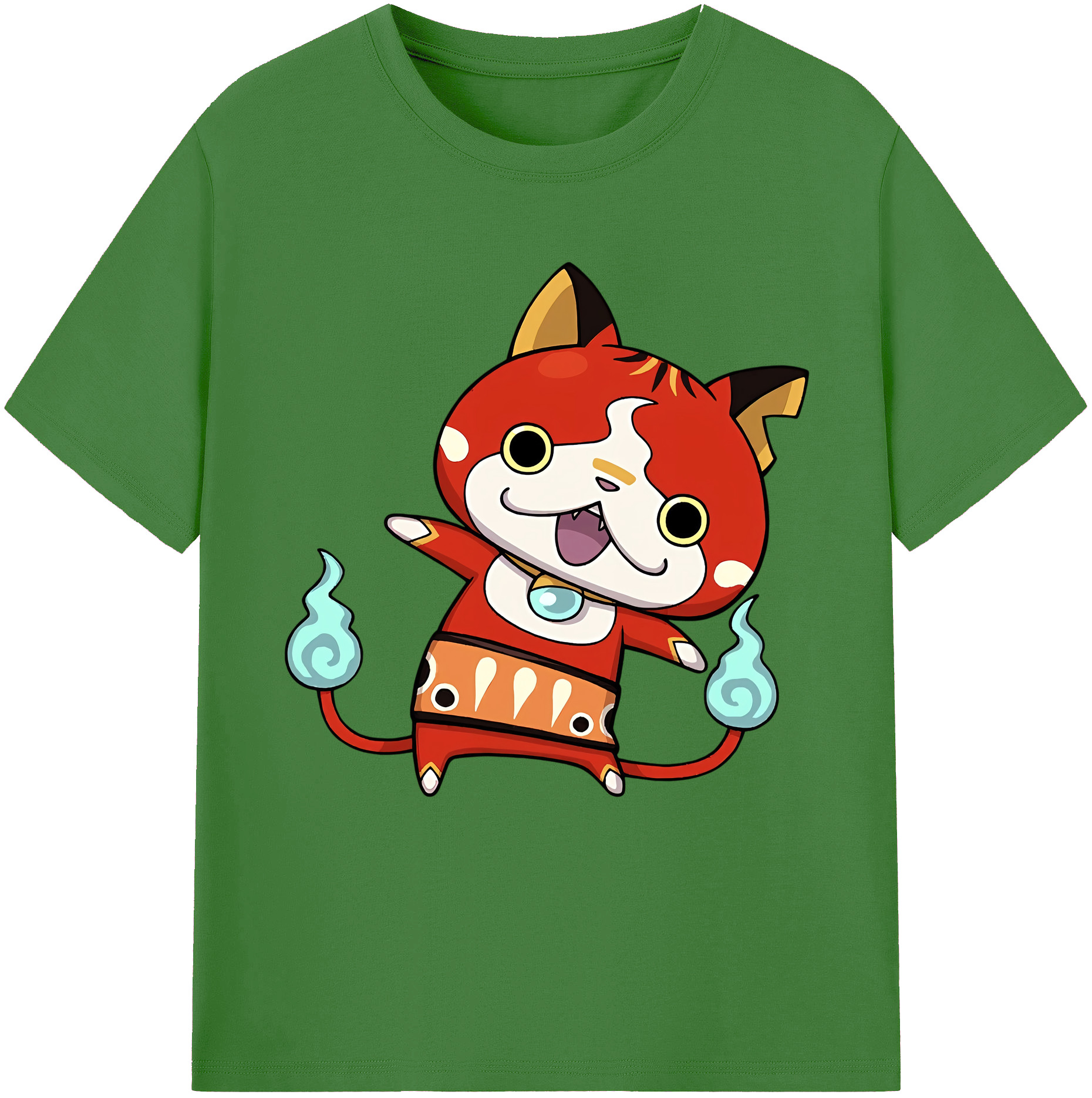 （画像用） 妖怪ウォッチ Yo-kai Watch レディースカジュアルプリントTシャツ（綿100％）